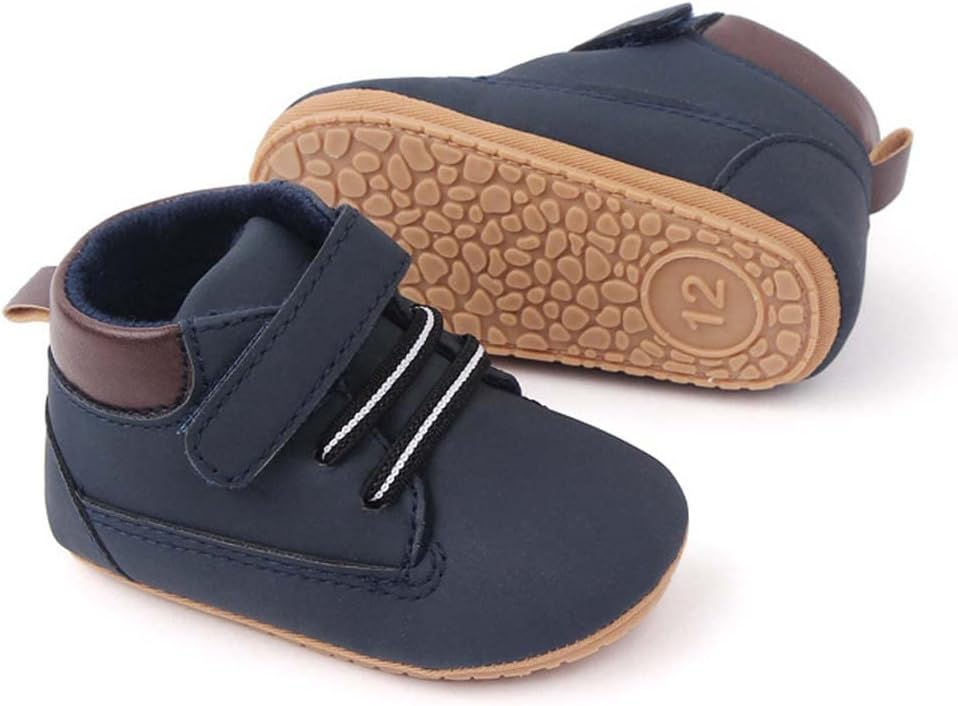 Miniatura: CENCIRILY Baby Boys Girls High Top Sneakers Soft Soles Anti Skid Infant Ankle S