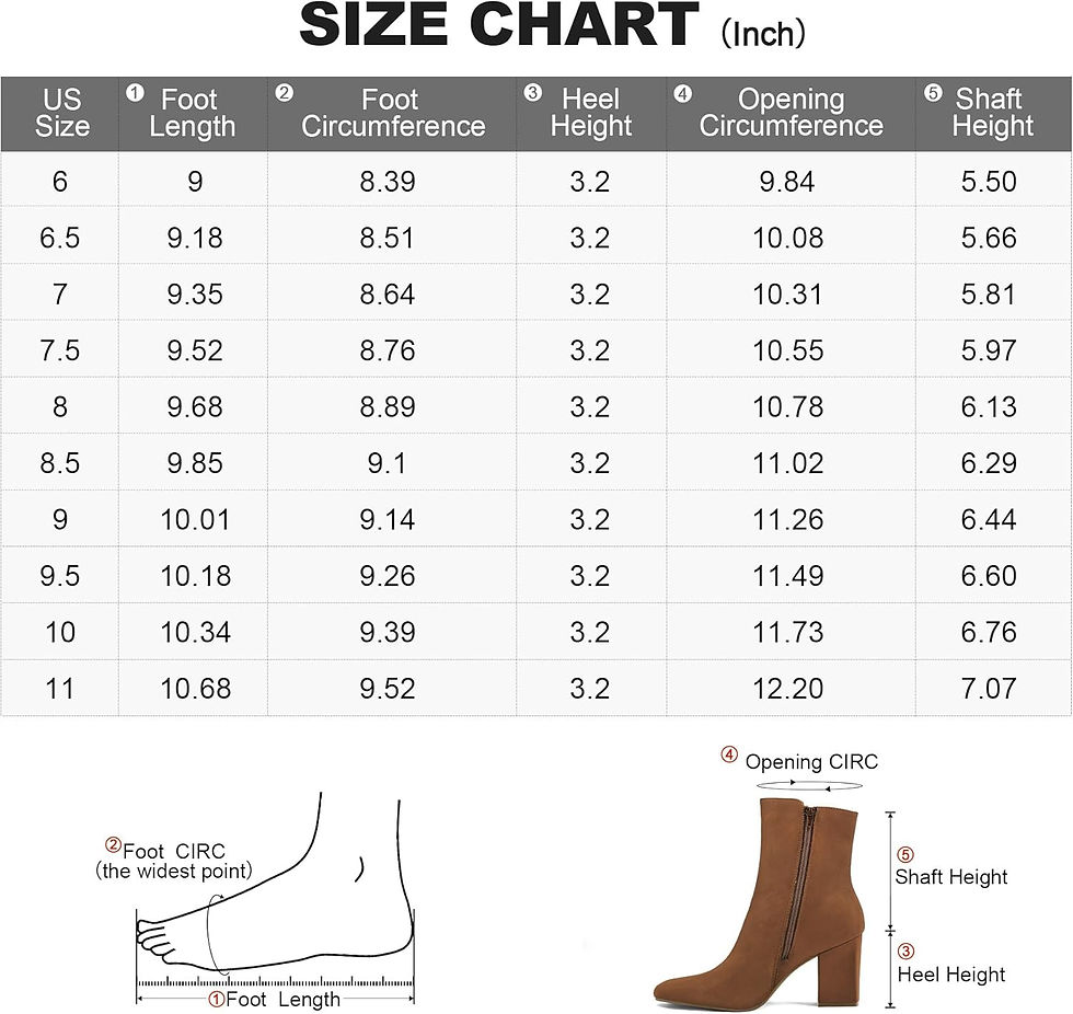 Thumbnail: mysoft Women's GoGo Ankle Boots Square Toe Side Zipper Chunky Block Heel Mid Ca
