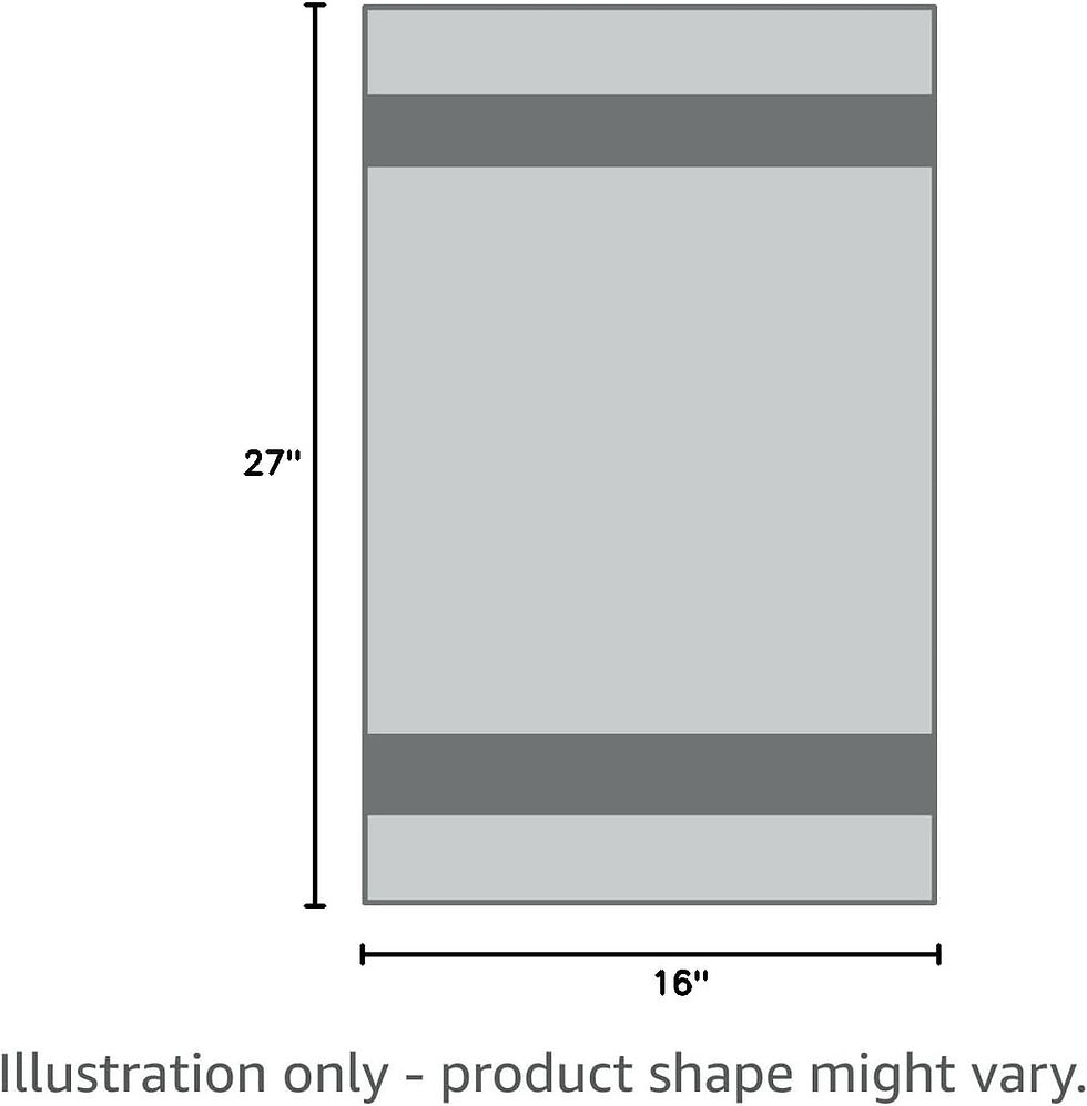 Miniatura: Towel and Linen Mart 100% Cotton Kitchen Towels,15 x 25 Inches Navy,Soft, Absor