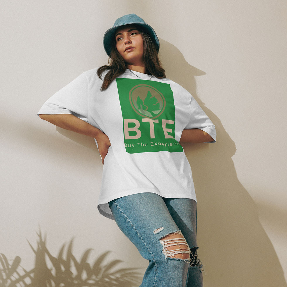 Thumbnail: Oversized heavyweight BTE t-shirt