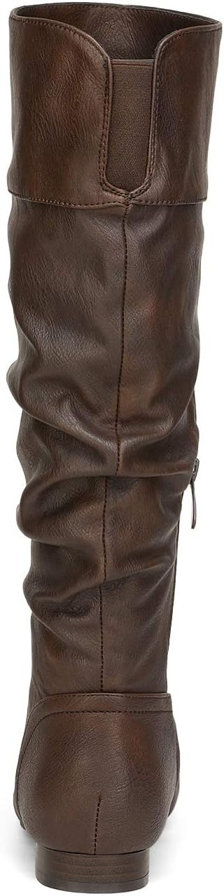 Miniature :  DREAM PAIRS Women's Knee High Pull On Fall Weather Winter Boots
