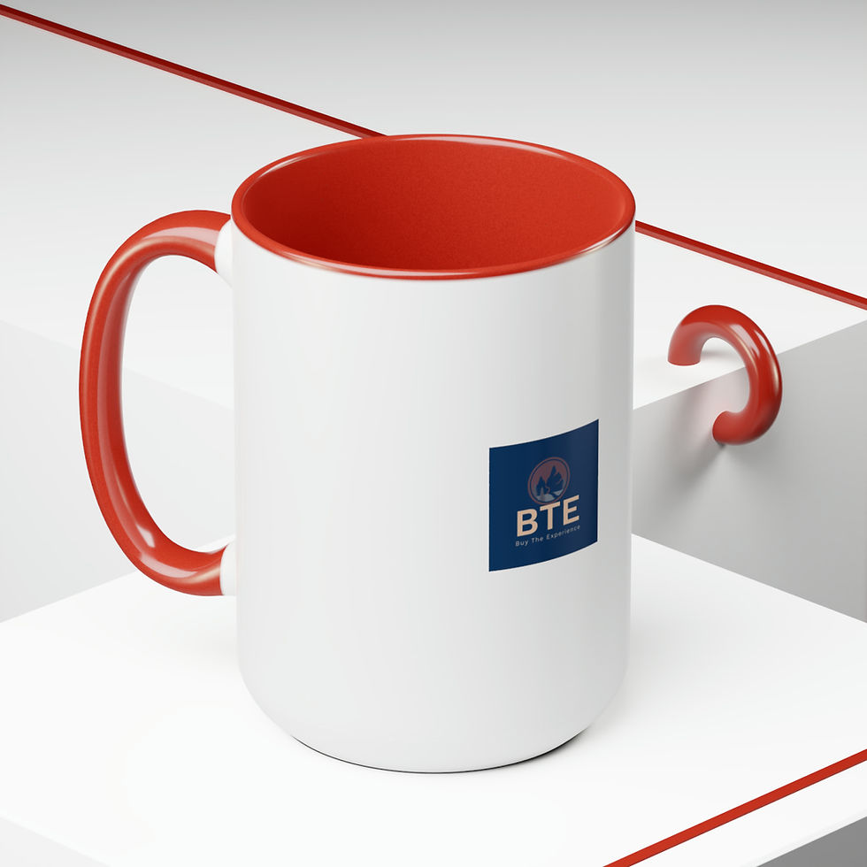 Thumbnail: Two-Tone BTE Coffee Mugs, 15oz
