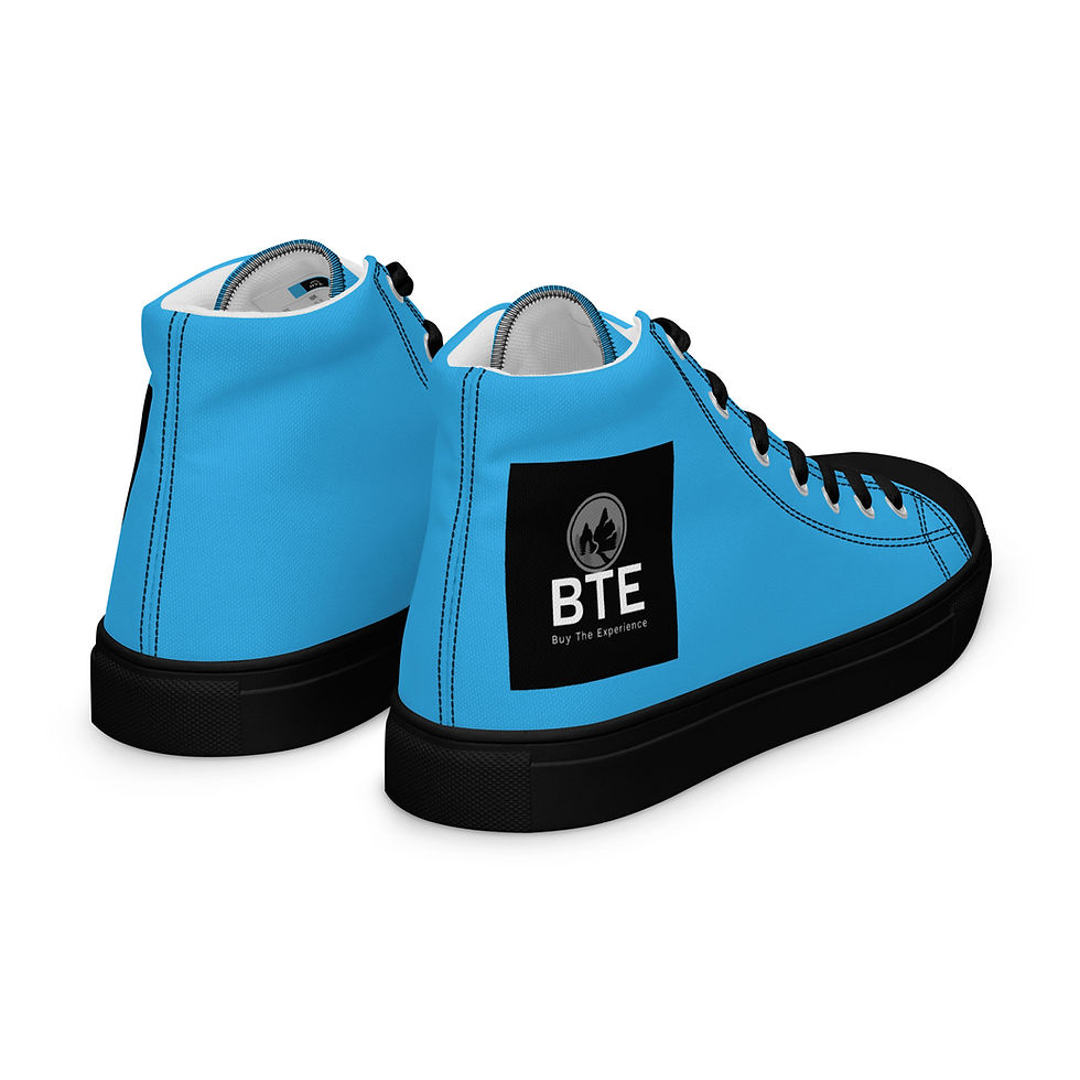Miniatura: BTE Men’s high top canvas shoes