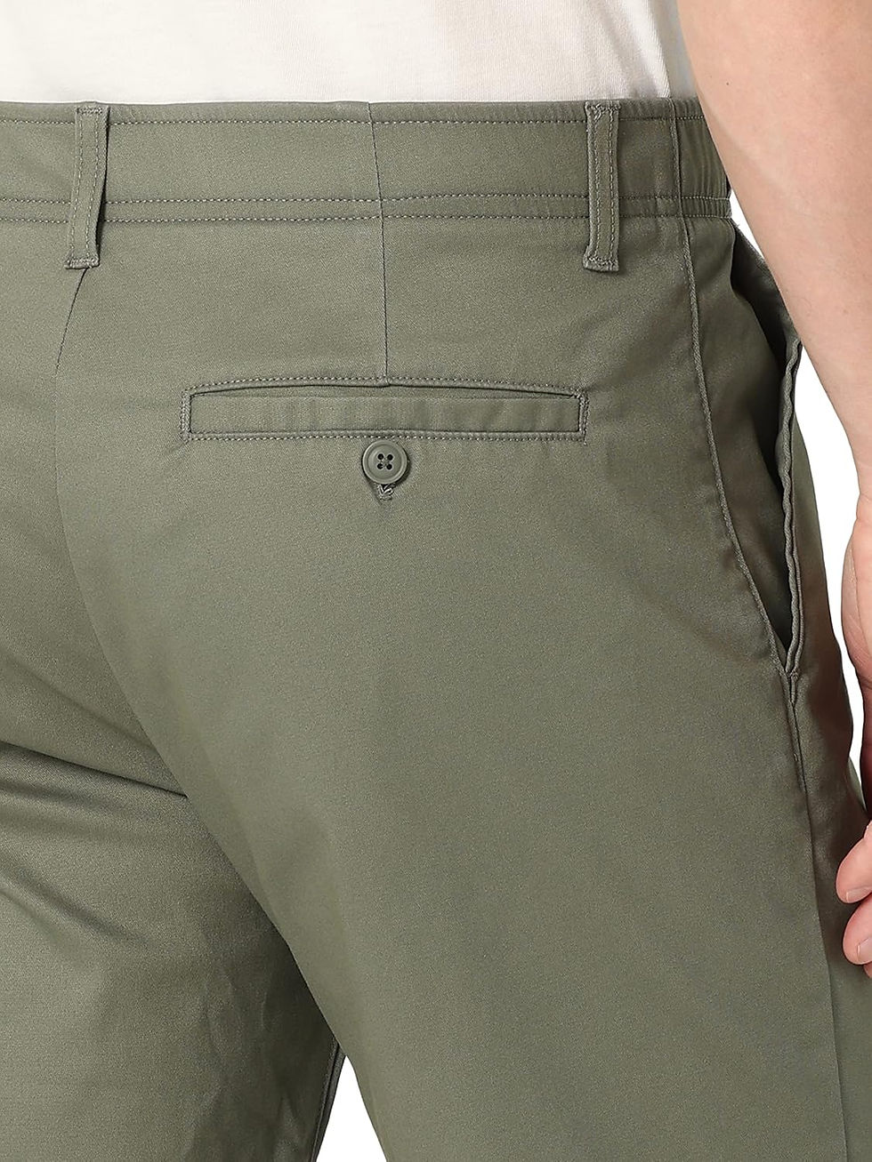 Miniatura: Lee Mens Extreme Motion Flat Front Slim Straight Pant