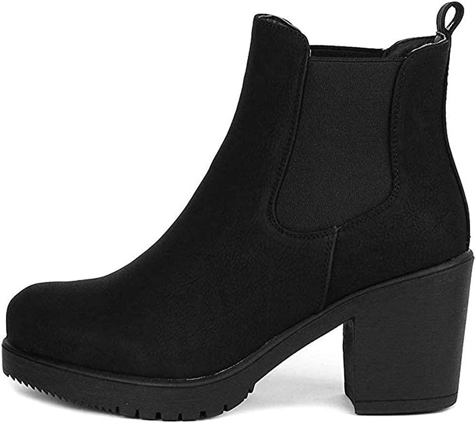 Thumbnail:  DREAM PAIRS Women's High Chunky Heel