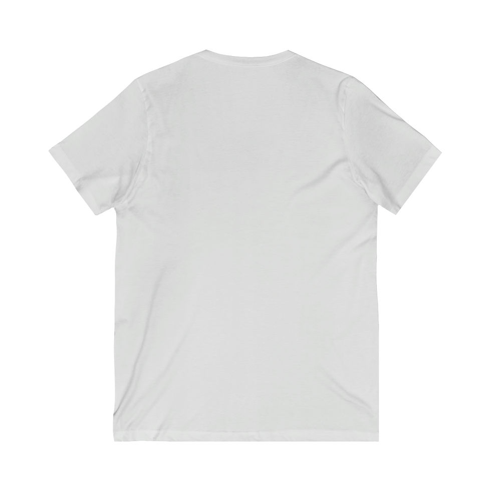 Miniatyrbild: Unisex Jersey Short Sleeve V-Neck Tee
