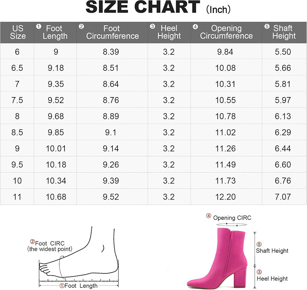 Miniatura: mysoft Women's GoGo Ankle Boots Square Toe Side Zipper Chunky Block Heel Mid Ca
