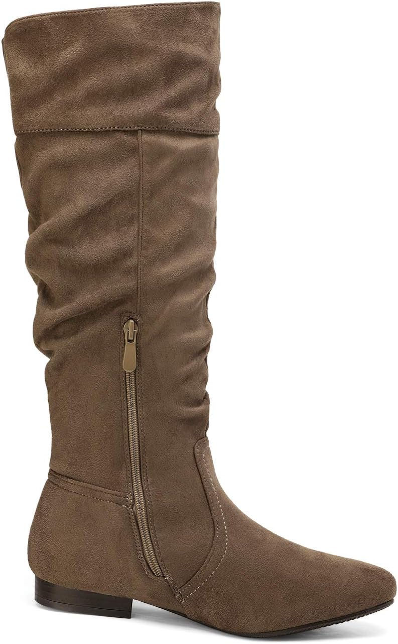 Miniature :  DREAM PAIRS Women's Knee High Pull On Fall Weather Winter Boots
