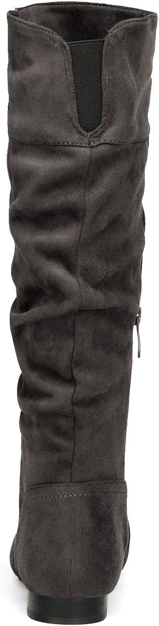 Thumbnail:  DREAM PAIRS Women's Knee High Pull On Fall Weather Winter Boots
