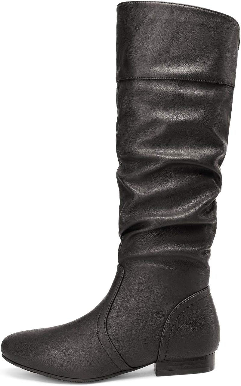 Miniature :  DREAM PAIRS Women's Knee High Pull On Fall Weather Winter Boots
