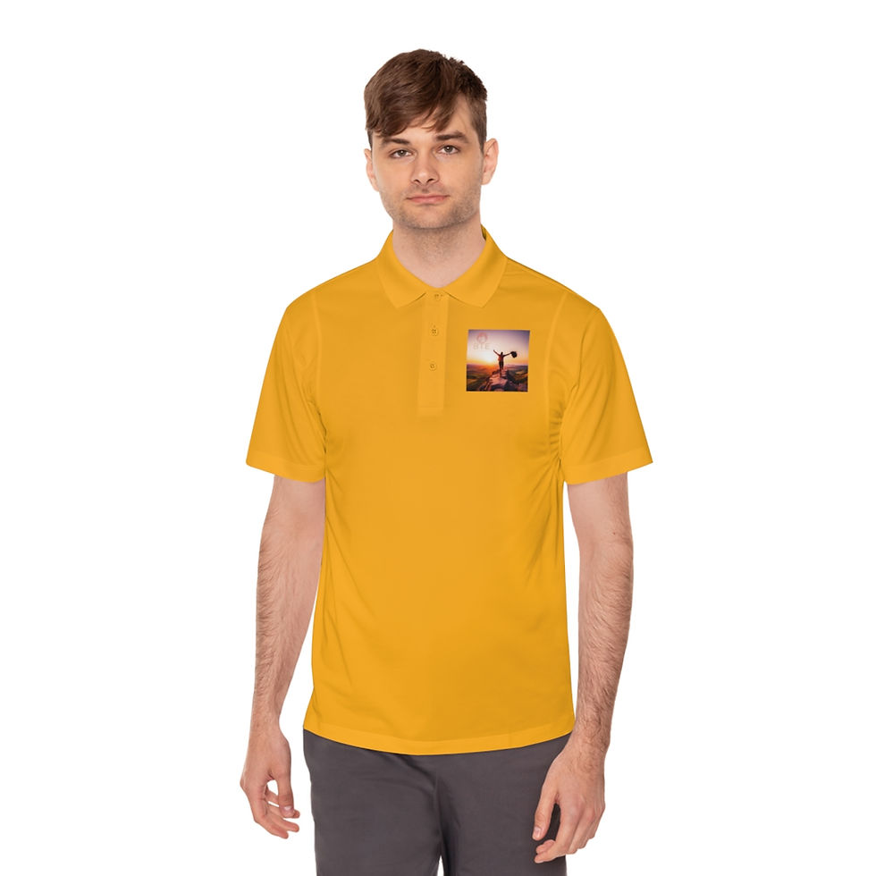 Thumbnail: Men's BTE Sport Graphic Polo Shirt