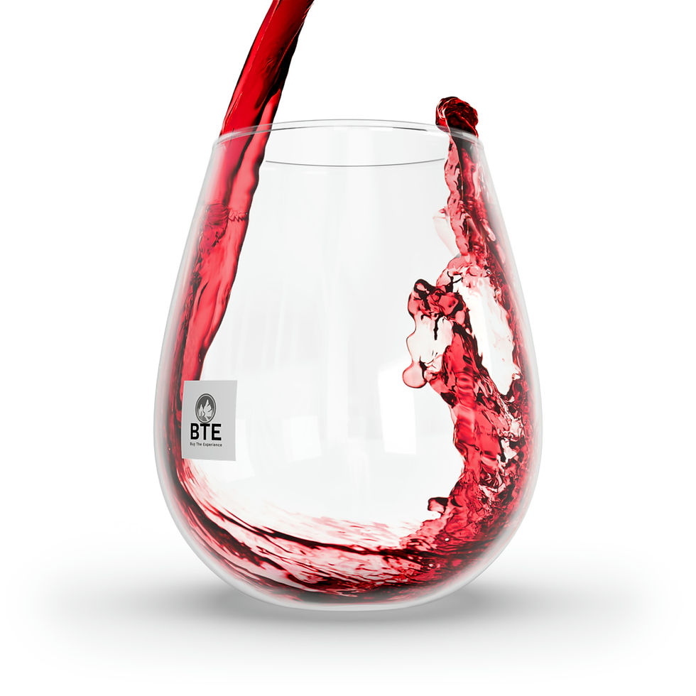 Thumbnail: Stemless BTE Wine Glass, 11.75oz