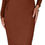 Thumbnail: IHOT Women's Casual Long Sleeve Cutout Drawstring Ruched Side Slit Ribbed Knit 