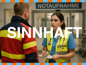 Übergabe vom Rettungsdienst an die Notaufnahme