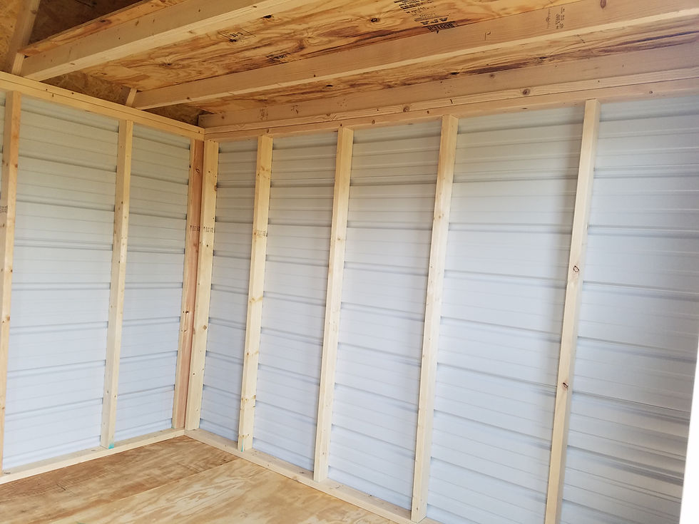 Thumbnail: 10x16 Metal Side Lofted Barn