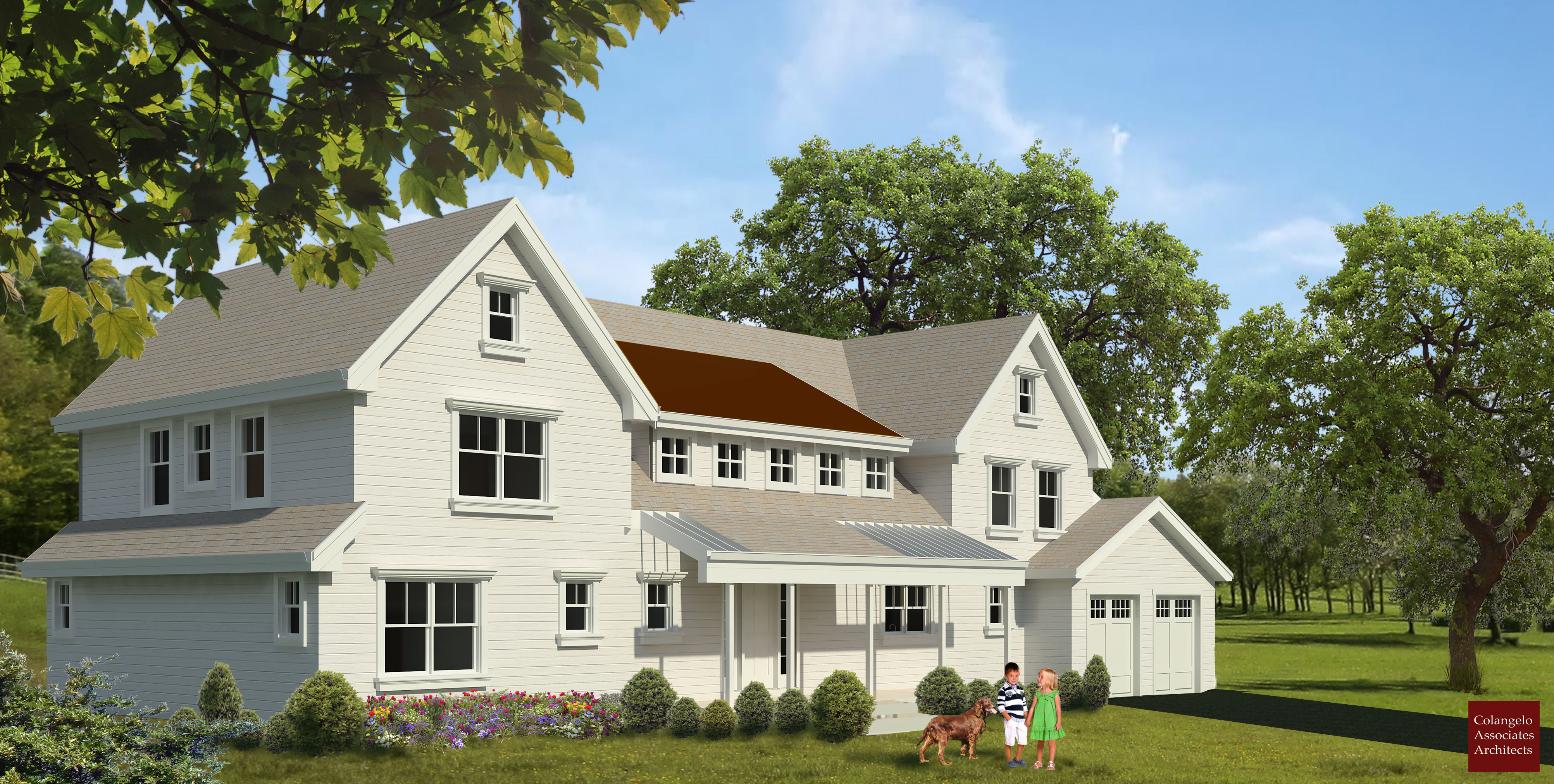 Traditional home design-Connecticut