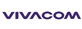 Vivacom Logo White