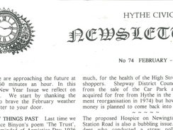 Memories of my time as newsletter editor