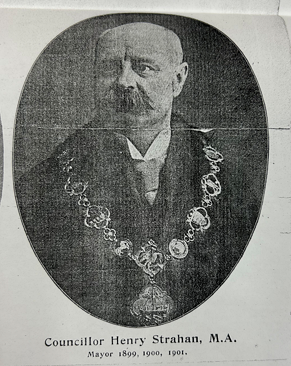 Henry Strahan 1899, 1900, 1901