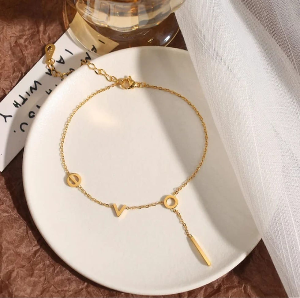 Chaîne de cheville love