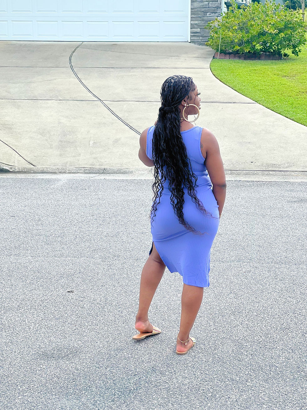 Thumbnail: Brittney Side Split Dress 