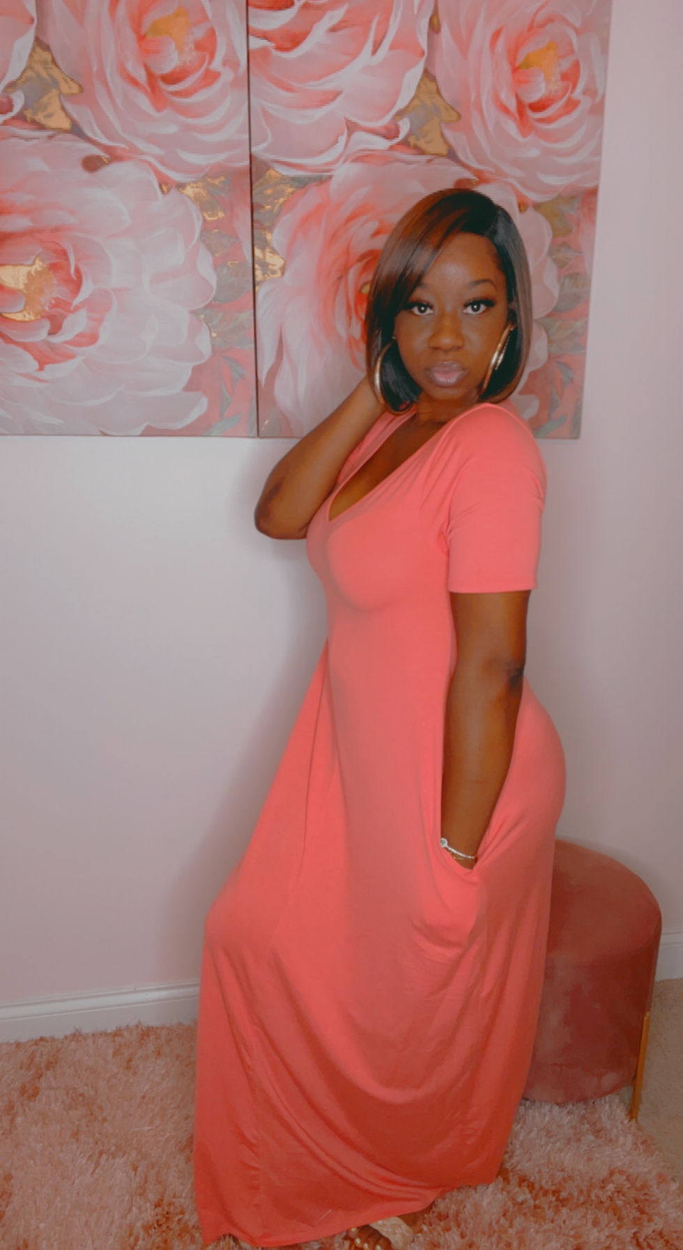 Thumbnail: Jade Maxi Dress-Curvy