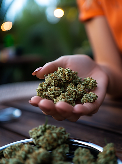 Unity Rd. Dispensary, Somerset NJ - Photoshoot 3b (showing off the plant).png