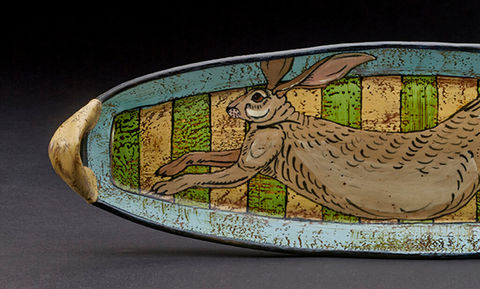 Long Hare Tray - Lisa Naples