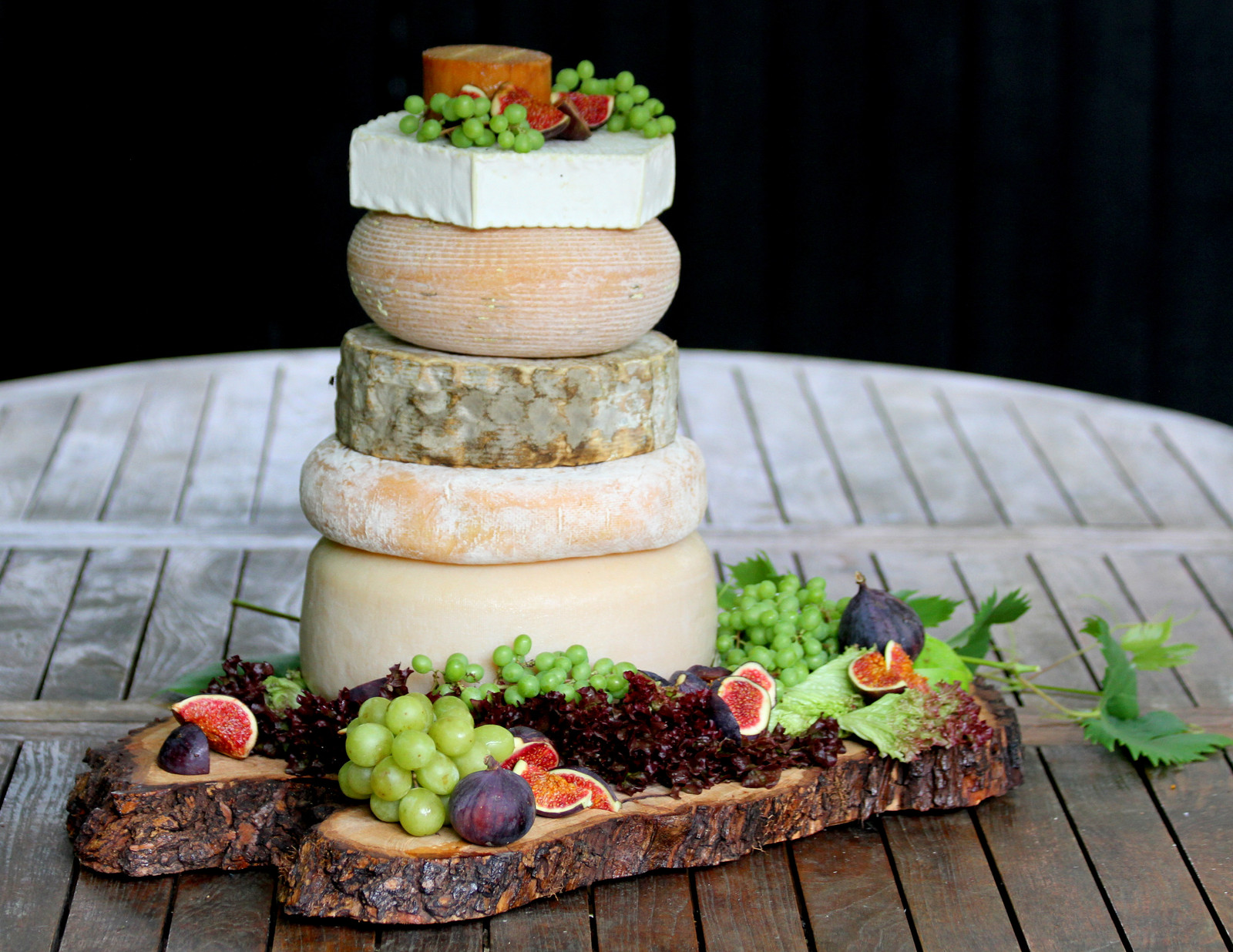 The Cheese Plate wedding stacks/cake