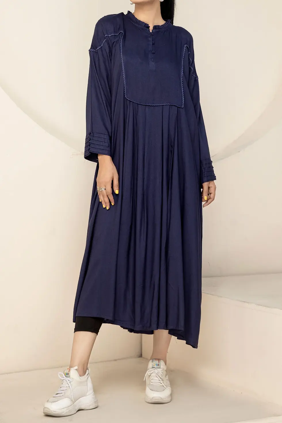 Thumbnail: 1PIECE LINEN KURTA | LELK-20 Blue