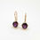Thumbnail: Athena Rhodolite Garnet Earrings 