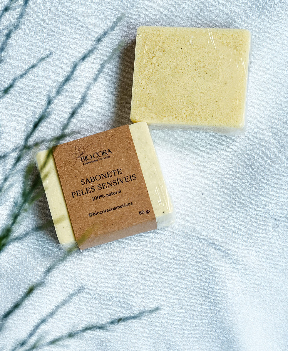 Sabonete peles sensíveis