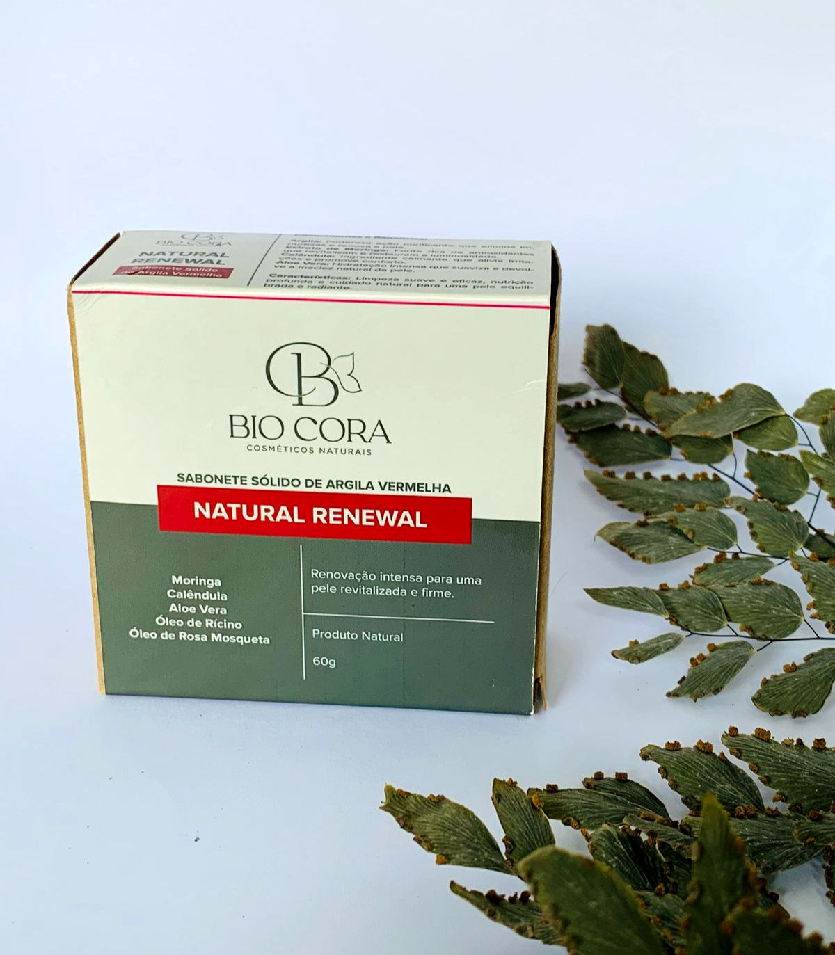 Sabonete argila vermelha - Rejuvenescedor