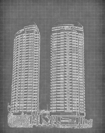 Apartment Complex Sketch