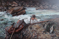 Giovane pescatore (copia da Sargent)