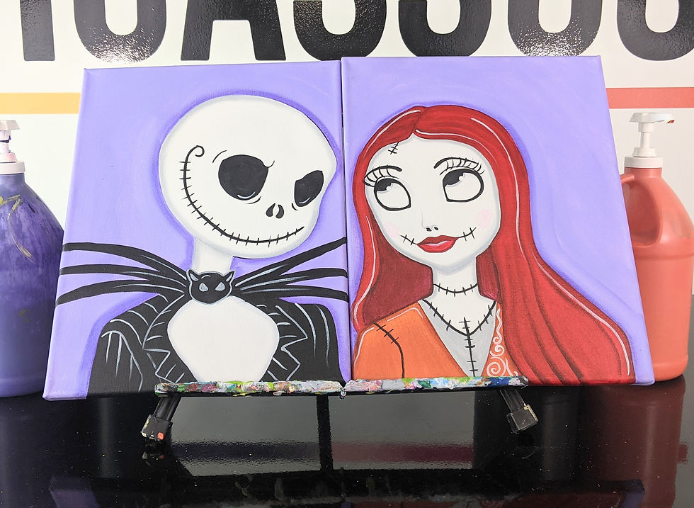 PARTNER PAINTING: When Jack Met Sally