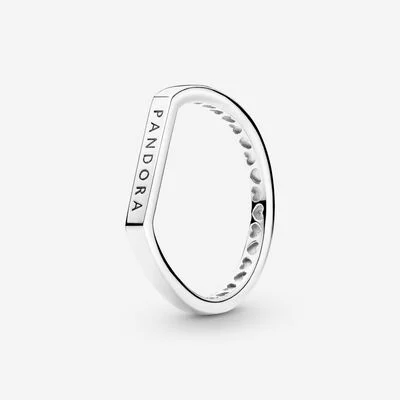 Pandora ring with visible text that says Pandora Jewels by the Sea.