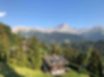 View from Villars-sur-Ollon over the Rhone valley