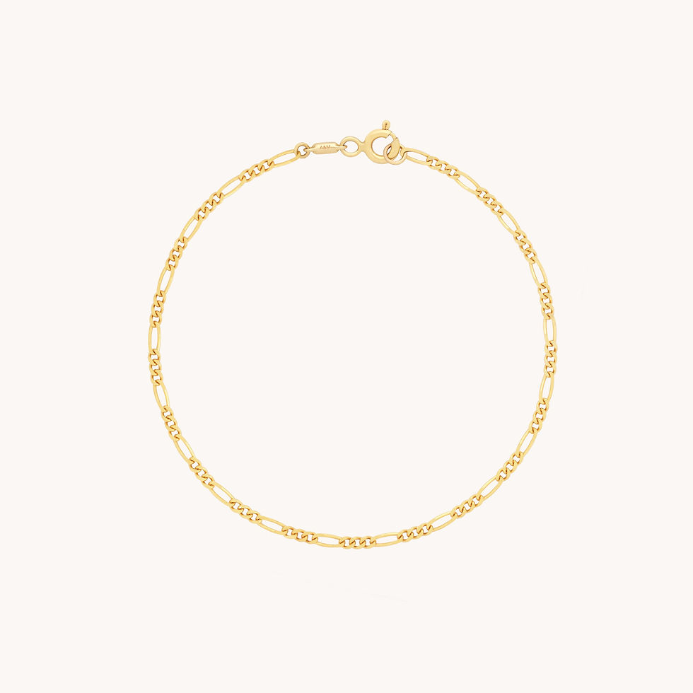 Miniatura: Soho Chain Bracelet in Solid Gold-Astrid &amp; Miyu