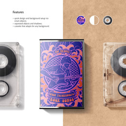 Download Cassette Tape Mockup Mock Up By Rebrandy For Photoshop Purchase Download And Use