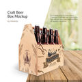 Craft Beer Box Mockup