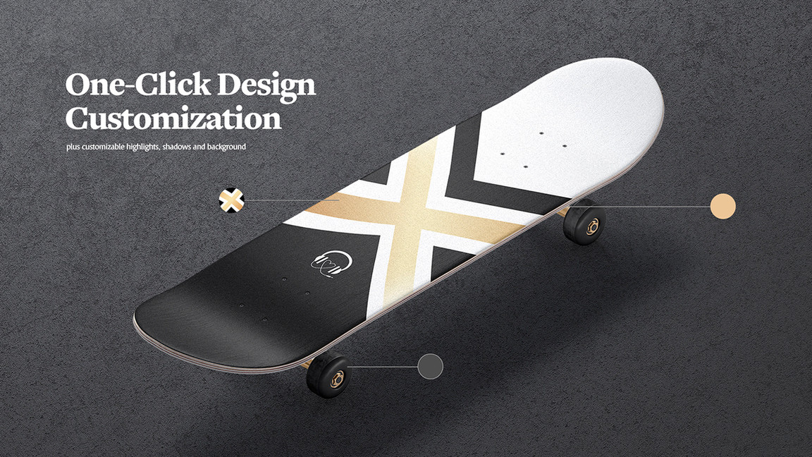 Free Skateboard Mockup Free PSD Mockup Download for Adobe Photoshop