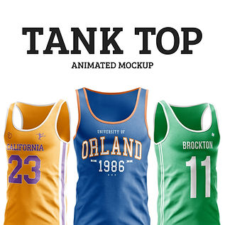 Tank Top Animated Mockup