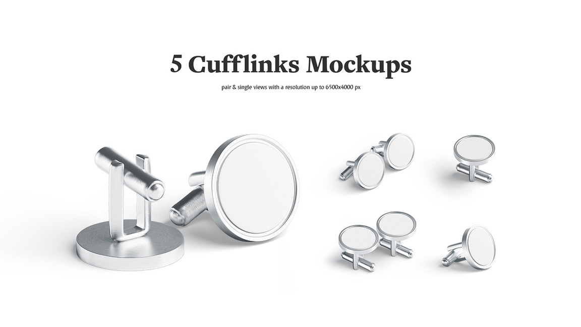Cufflinks Mockups Mock Up by rebrandy for Purchase