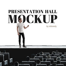 Presentation Hall Mockup
