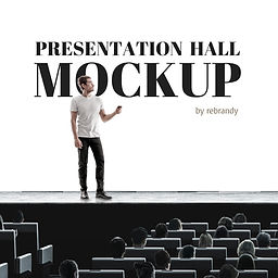 Presentation Hall Mockup