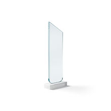 Peak Glass Award Trophy - crystal plaque trophies 3D Model