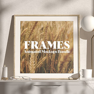 Frames Animated Mockups Bundle
