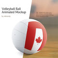 Volleyball Ball Animated Mockup