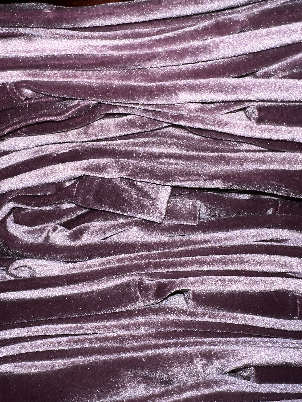 Thumbnail: Violet Velvet Curtains (2 Panels)